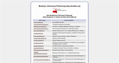 Desktop Screenshot of bip.klodzko.pl