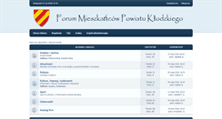 Desktop Screenshot of forum.klodzko.pl