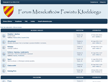 Tablet Screenshot of forum.klodzko.pl