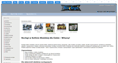 Desktop Screenshot of noclegi.turystyka.klodzko.pl