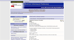 Desktop Screenshot of dd-nowaruda.bip.klodzko.pl