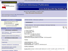 Tablet Screenshot of dwd-duszniki.bip.klodzko.pl